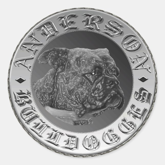 Sticker Anderson Bulldogges/Decal (Devant)