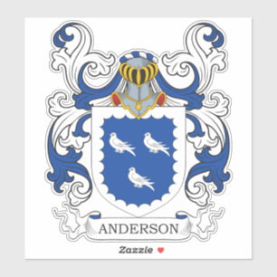 Sticker Anderson Family Crest