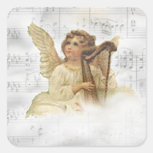 Sticker Ange Vintage (Devant)
