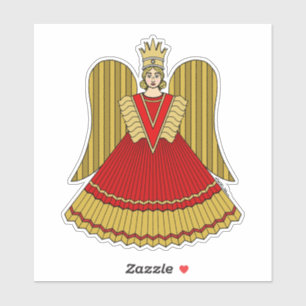 Sticker Angel de Noël de Nuremberg