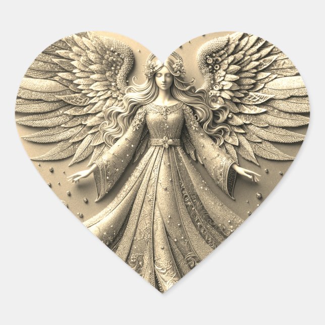 Sticker Angel du Gardien d'or (Devant)