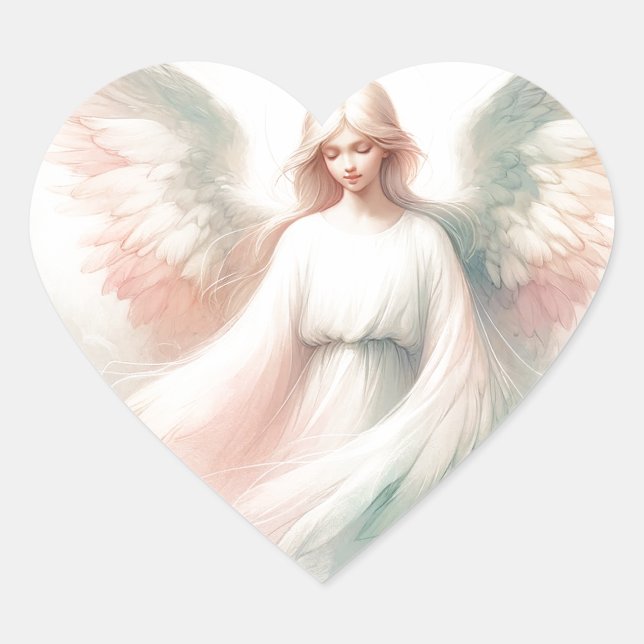 Sticker Angel du gardien Pastel (Devant)