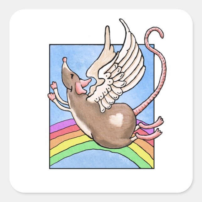 Sticker Angel Rat (Devant)