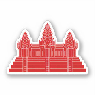 Sticker Angkor Vat Ver.2.0. Temple de Khmer