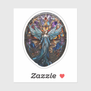 Sticker Angle en verre tendu