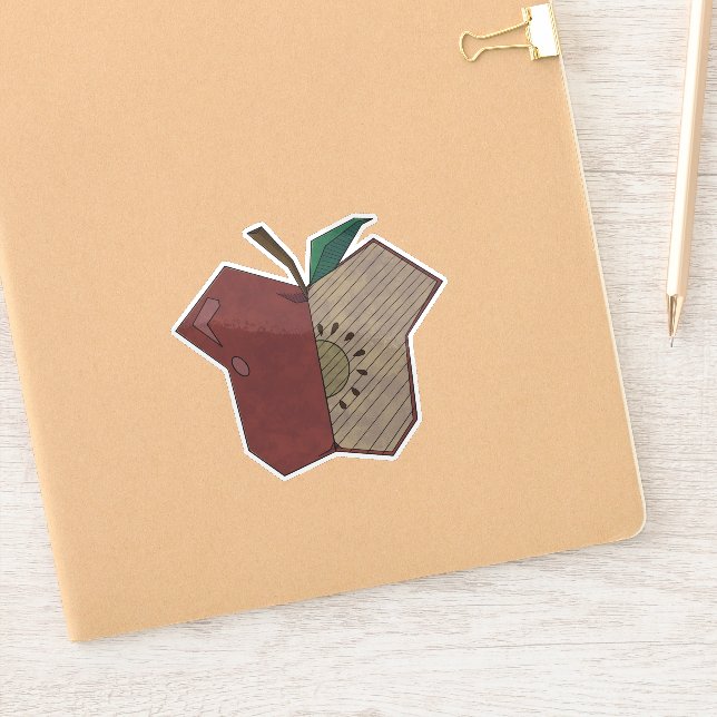 Sticker Angular Apple (Carnet)