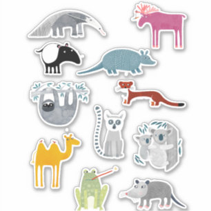 Sticker Animal mûr