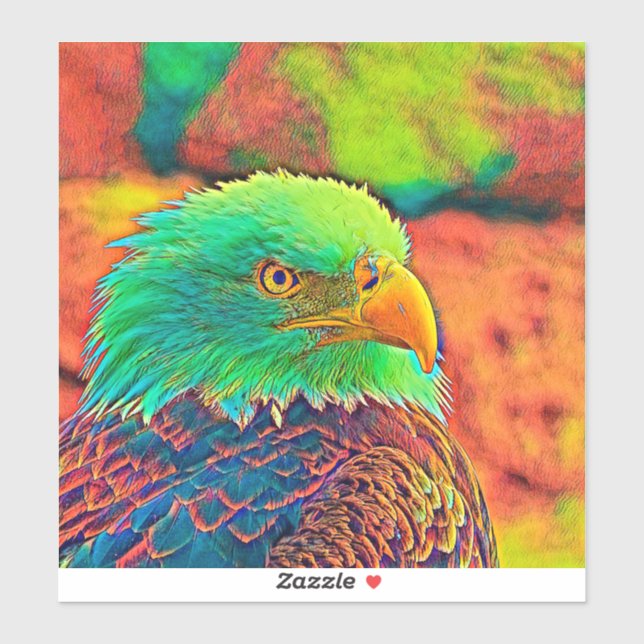 Sticker AnimalColor_Bird_008 (Feuille)