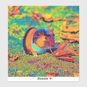Sticker AnimalColor_Guineapig_001