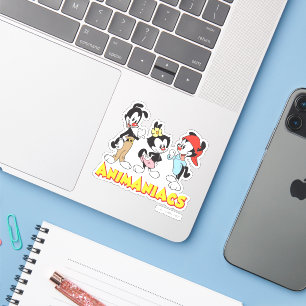 Sticker Animaniacs   Yakko, Dot et Wakko debout