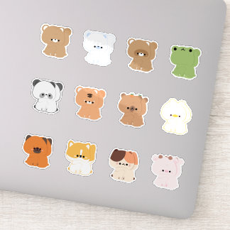 Sticker Animaux couples