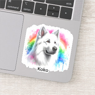 Sticker Animaux de compagnie de chiens photo personnalisés