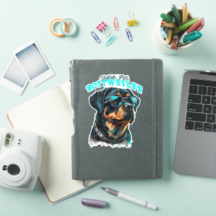 Sticker Animaux de compagnie stylish Rottweiler
