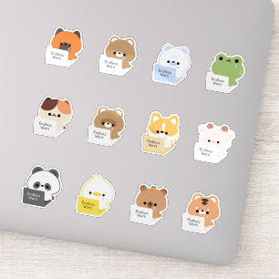 Sticker Animaux en surnombre