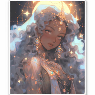 Sticker Anime Princess Imaginaire Art