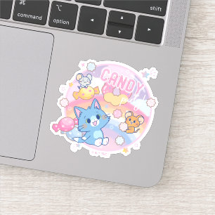 Sticker Anime Tom et Jerry Candy Party