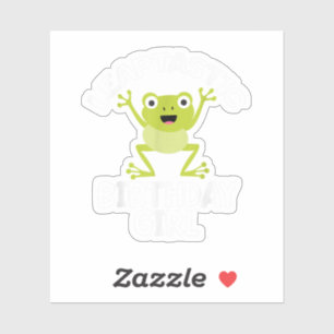 Sticker Année bissextile Anniversaire Fille amusant jeu de