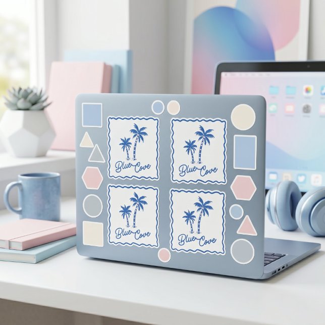 Sticker Anse Bleue (Créateur téléchargé)