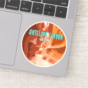 Sticker Antelope Canyon Page Arizona Vintage