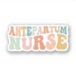 Sticker Antepartum Infirmière, travail et accouchement Ant
