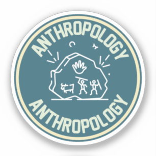 Sticker Anthropologie sociale , étudiant en anthropologie