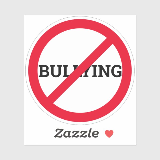 Sticker anti-intimidation (Feuille)