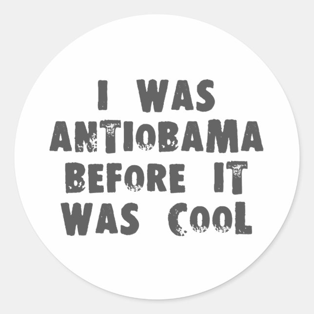 Sticker anti-Obama (Devant)