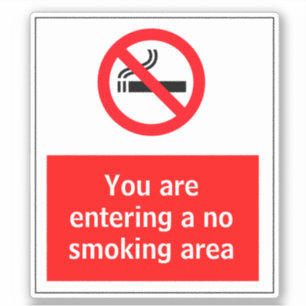 Sticker anti-tabac