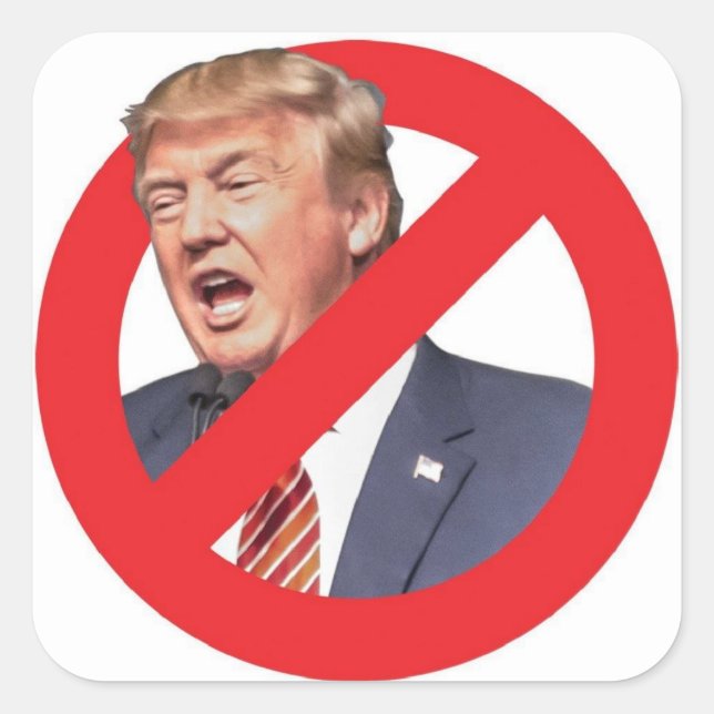 Sticker anti-TRUMP (Devant)