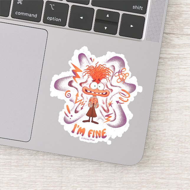 Sticker Anxiété "Ça va" (Détail)
