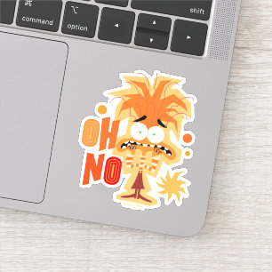 Sticker Anxiété "Oh non"