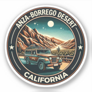 Sticker Anza-Borrego Desert State Park Californie cadeaux
