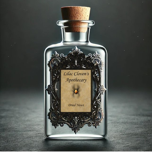 Sticker Apothécaire de Lilac Cloven : Newt séché (Créateur téléchargé)