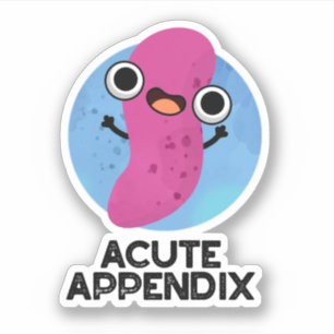 Sticker Appendice Aigu Funky Body Parts Pun