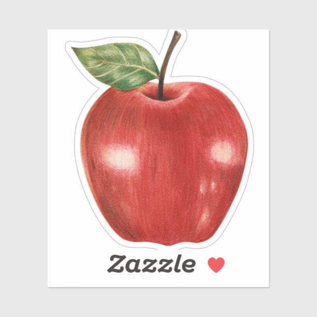 Sticker Apple (Feuille)