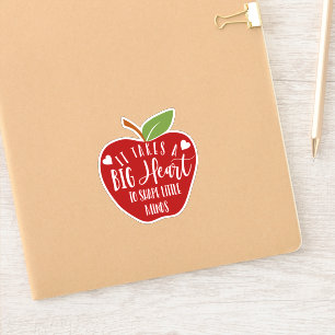 Sticker Apple pour enseignant