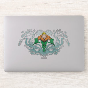 Sticker Aquaman Déjeuner en avant