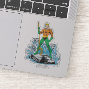 Sticker Aquaman Stands avec Pitchfork
