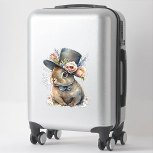 Sticker Aquarelle adorable Rabbit