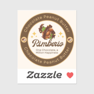 Sticker Arachide au chocolat Rimberio