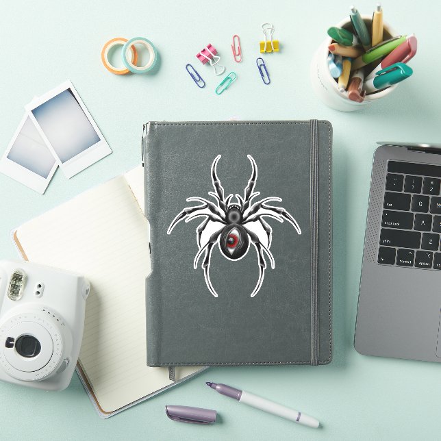 Sticker Araignée des yeux (Couverture iPad)