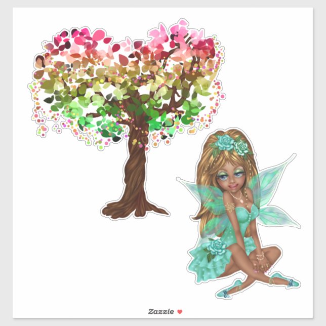 Sticker Arbre (Feuille)
