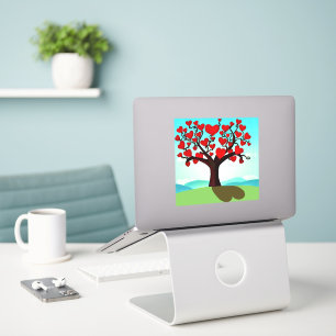 Sticker   Arbre d’amour - tree of love