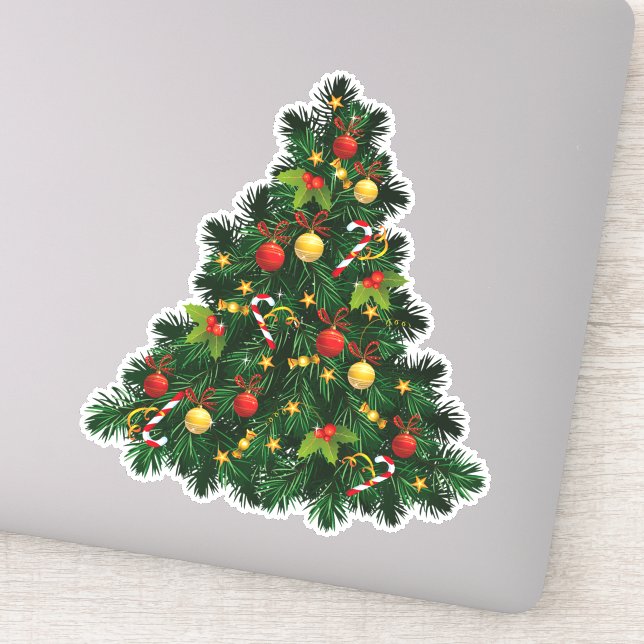 Sticker Arbre de Noël (Détail)