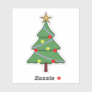 Sticker Arbre de Noël adorable