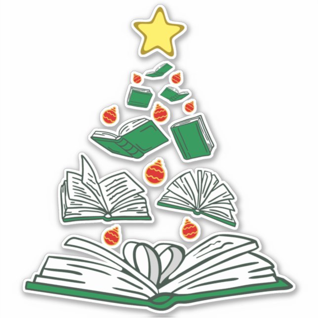 Sticker Arbre de Noël de la réservation III (Devant)