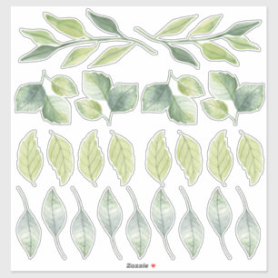 Sticker Arbre feuille de verdure chambre Mur ensemble de l