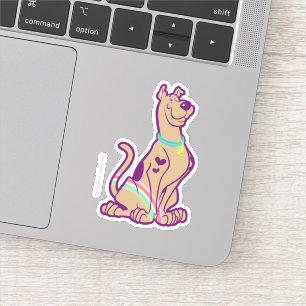 Sticker Arc-en-ciel Scooby-Doo