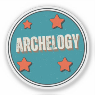Sticker Archéologie