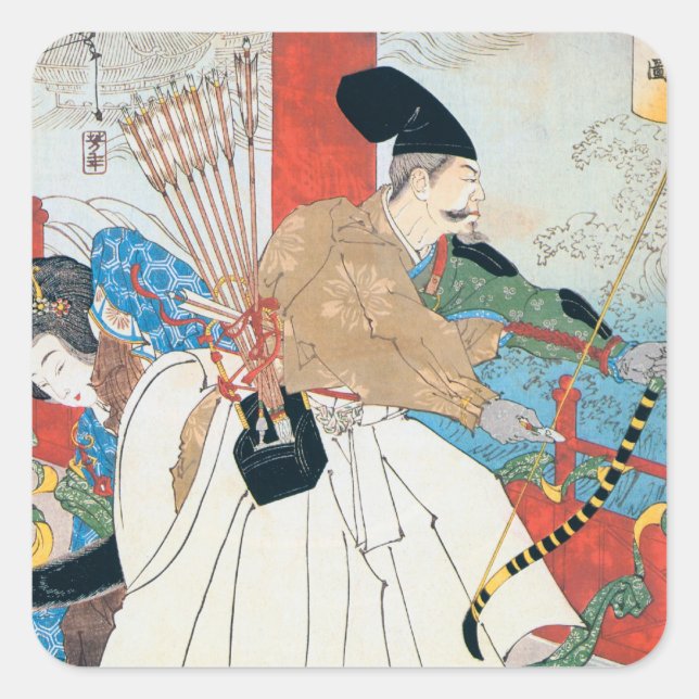 STICKER ARCHER JAPONAIS (Devant)